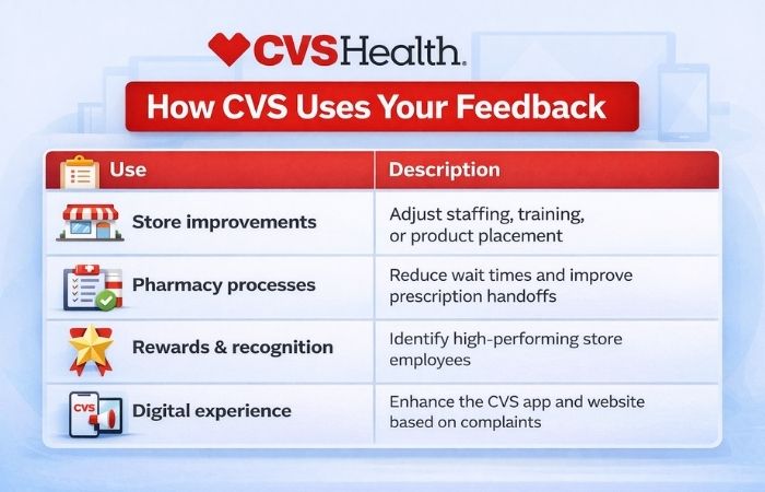 How CVS Uses Your Feedback